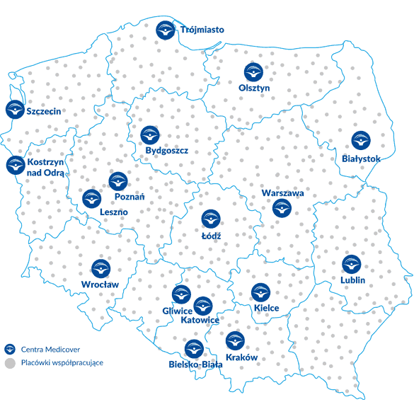 Z opieki skorzystasz w całej Polsce